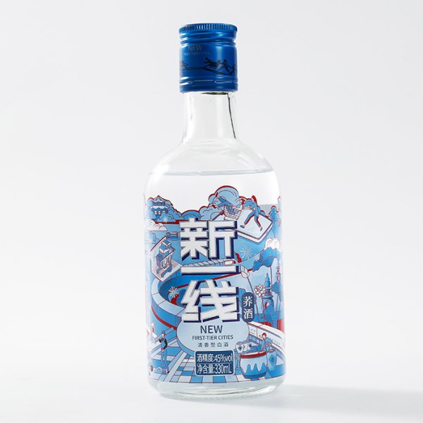 新一線 330ml藍(lán)蕎