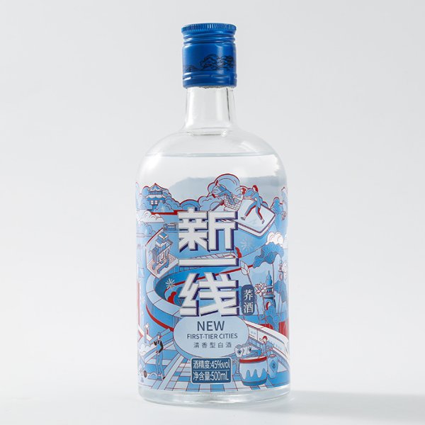 新一線 500ml藍(lán)蕎