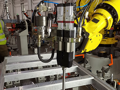 新能源汽車(chē)鋰電池框架涂膠