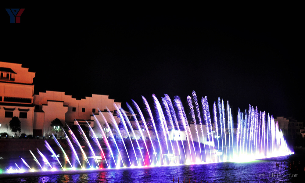 合肥大型光影水舞數碼音樂噴泉