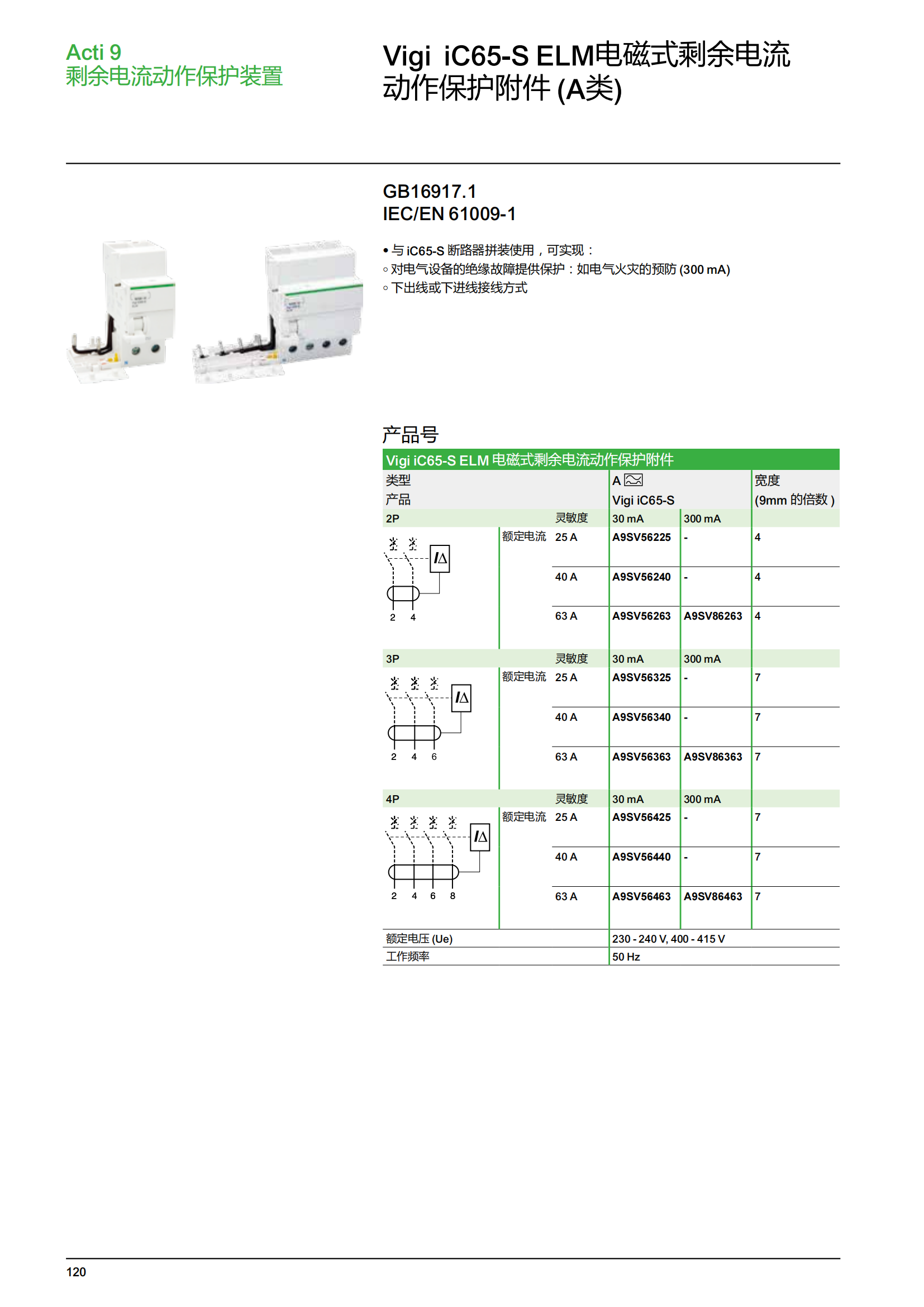 施耐德微斷A9終端配電樣本_121.png