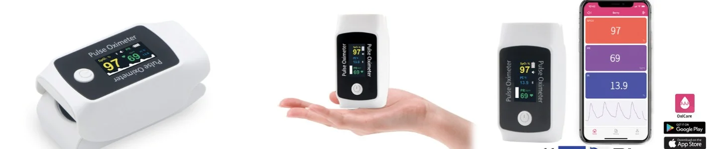 Finger Pulse Oximeter With  Bluetooth BM1000B