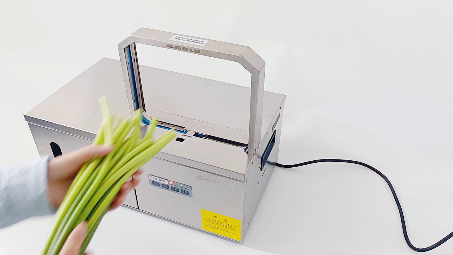 三门峡蔬菜捆扎机蒜苔打捆,蔬菜捆扎机