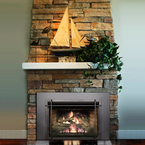 install a 3D fireplace