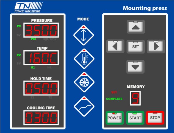 TN全自動(dòng)金相鑲嵌機(jī)/金相鑲樣機(jī)TNM-AX系列