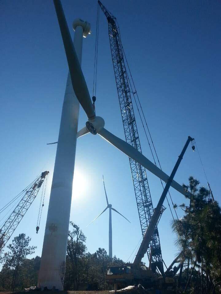 发电风机吊装技术,风机