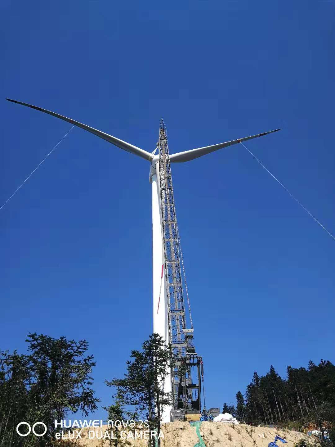 黄山发电风机吊装设备,风机