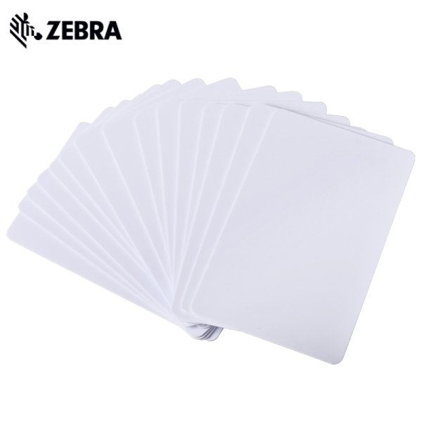 ZEBRA斑馬原裝證卡打印機白卡 PVC空白卡 