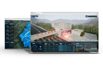 GIS三维可视化雷电集中监测分析及预警平台