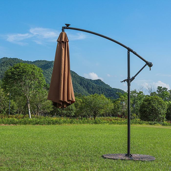 3米8骨拆装香蕉灯伞