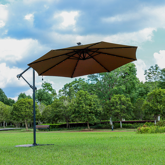 3米8骨拆装香蕉灯伞