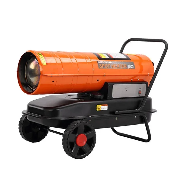 large electric kerosene turbo heaters with 125,000 BTU