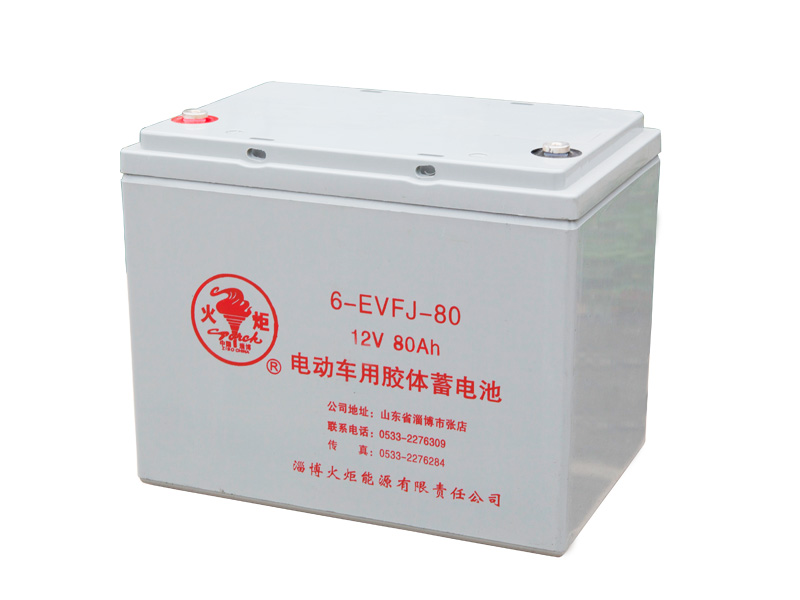 6-EVFJ-80 電動(dòng)車(chē)用膠體蓄電池