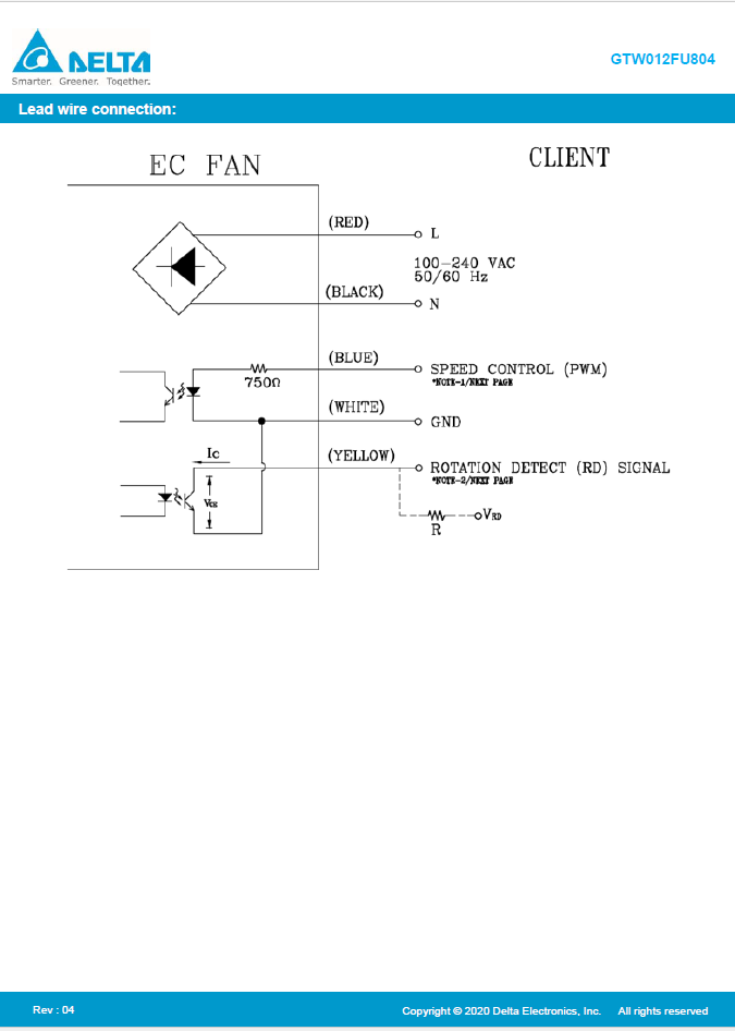 EC軸流式風機