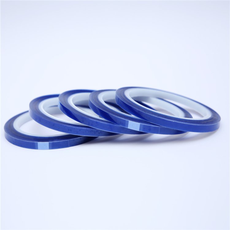 PET藍色高溫膠帶PCB板電鍍保護高溫膠帶 噴涂遮蔽不殘膠