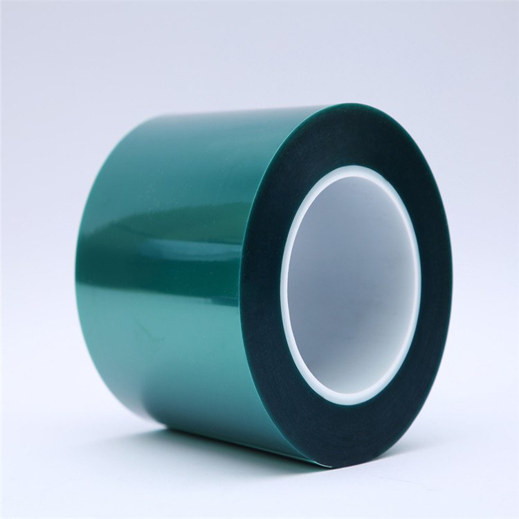 綠色高溫膠帶 耐高溫電鍍噴涂遮蔽絕緣綠膠綠色PET膠帶批發廠家