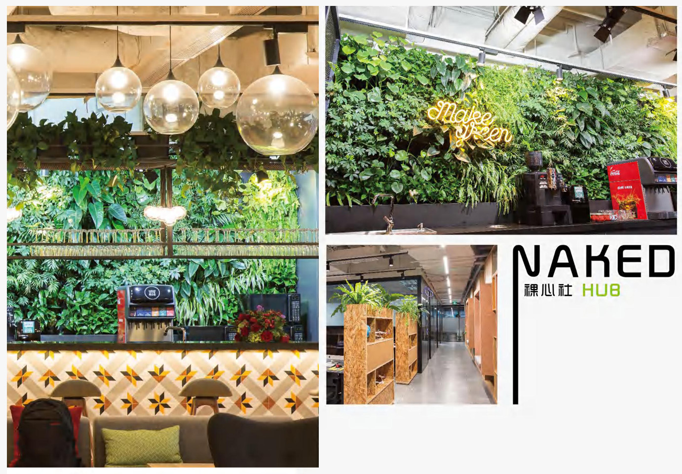 垂直绿化植物墙上花园-观樾(上海)工程设计有限公司