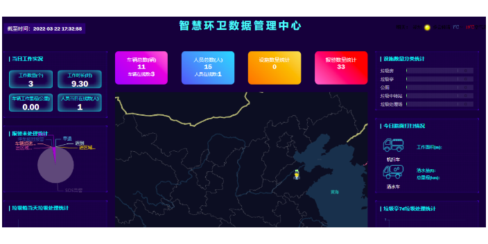 深圳自主可控智慧环卫车辆管理 服务为先 深圳冠扬环境工程供应