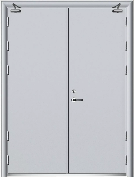 opd超大防火门(银灰)