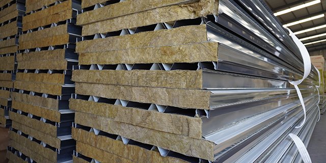 广西单层不锈钢屋面夹芯板工程 山东淄泰钢结构供应