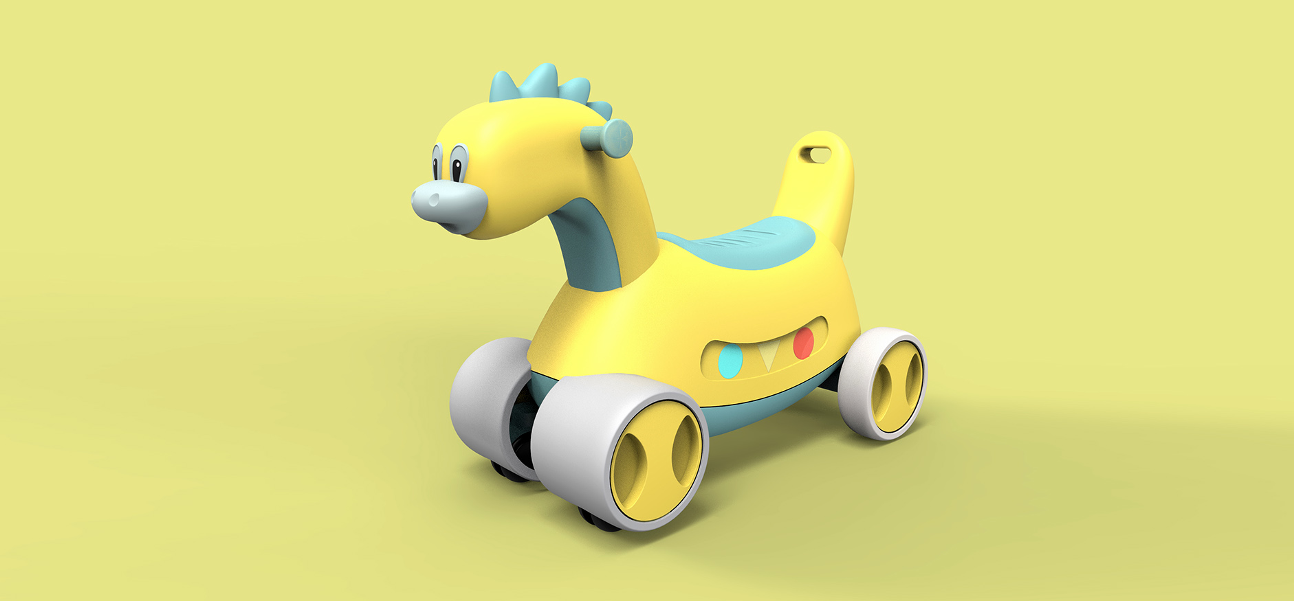 儿童学步车设计-儿童产品设计-童车设计-上海圆塔工业设计有限公司