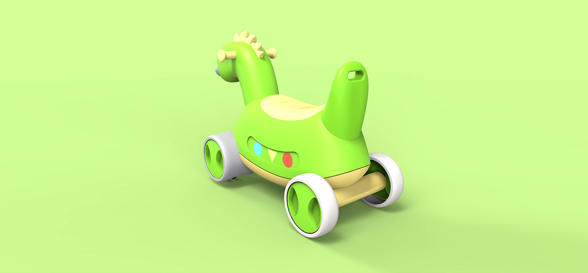 儿童学步车设计-儿童产品设计-童车设计-上海圆塔工业设计有限公司