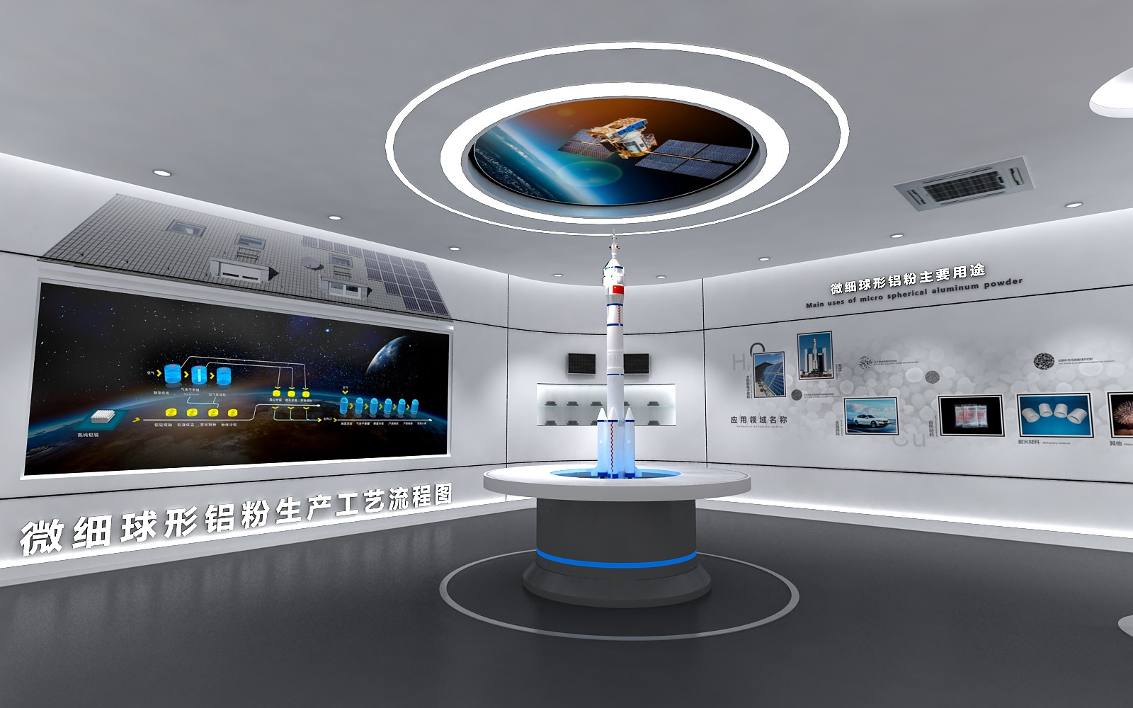北京多媒體交互軟硬件開發展廳設計制作,展廳設計