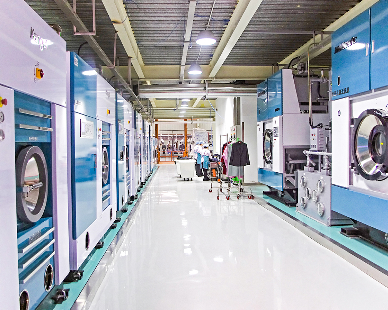 洗衣通智能化洗涤工厂