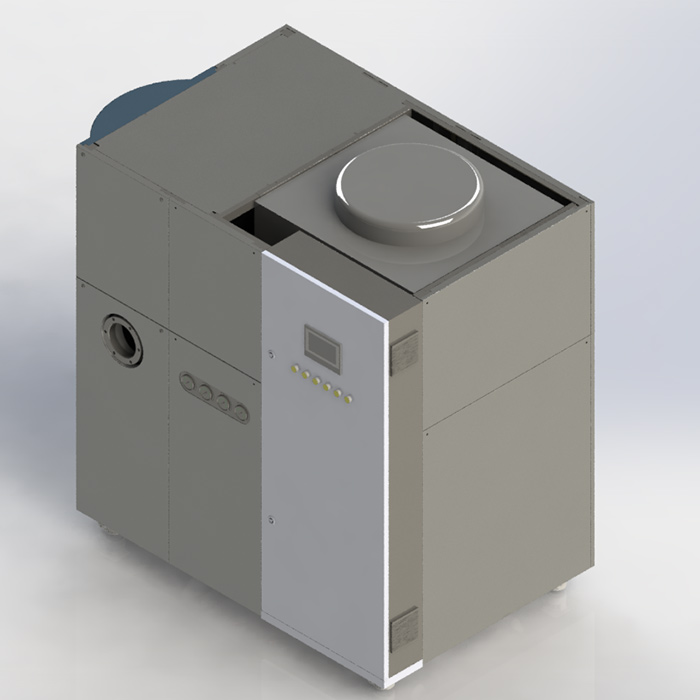 防城港市強(qiáng)實(shí)科技廢水零排放凈化系統(tǒng)