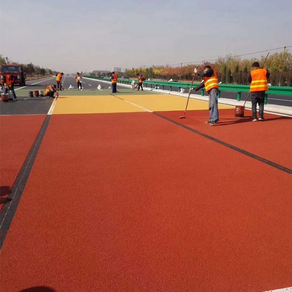 彩色瀝青路面