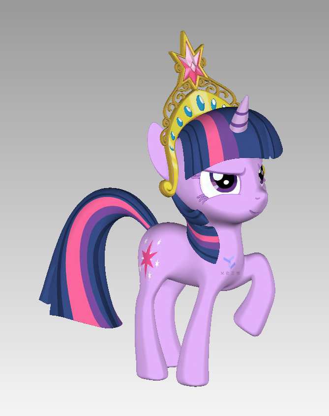 《小马宝莉》之暮光闪闪诞生记!