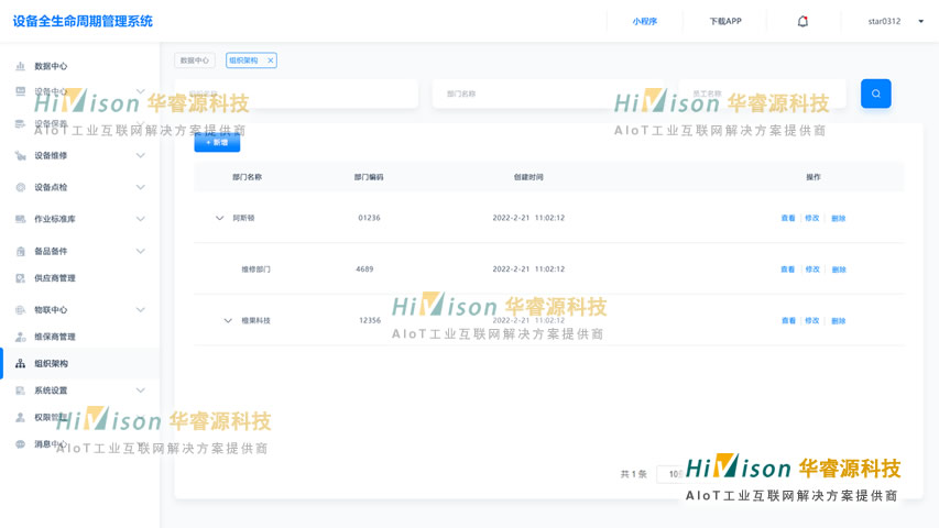 青島環(huán)衛(wèi)設備管理系統(tǒng)軟件有哪些 誠信為本 青島華睿源科技供應