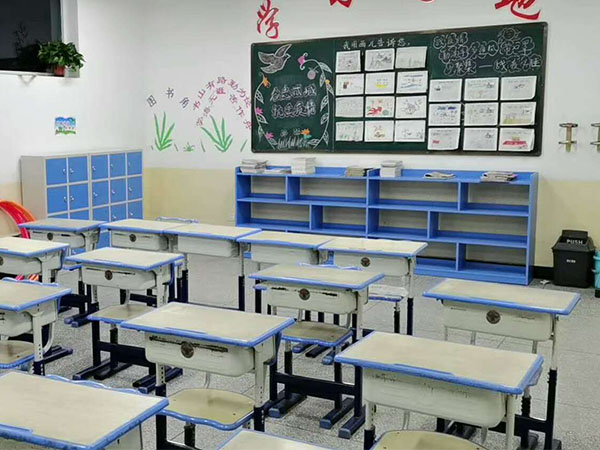 甘肃武威市古浪富民小学提供课桌椅配置安装