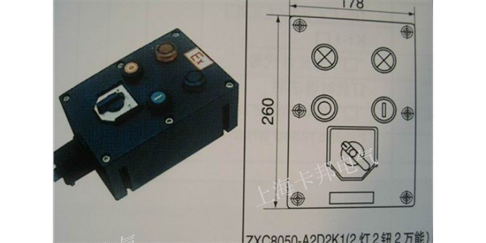 上海防爆开关颜色 控制柜 卡邦供
