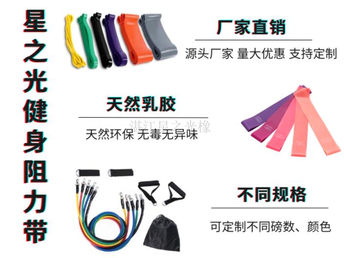 湛江厂家健身阻力带,健身阻力带