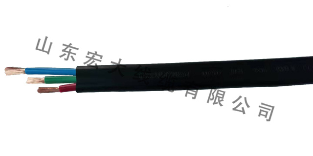 淄博3*95潜水圆电缆厂家 山东宏大线缆供应