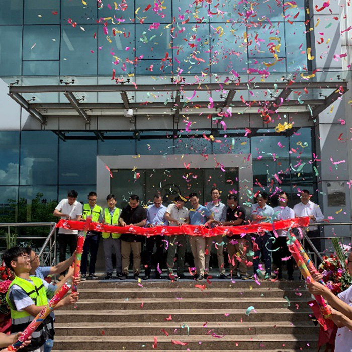 博邦EPC项目——普冷国际广州冷链配送中心举行开仓仪式