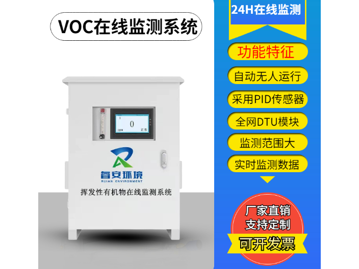 江西VOCS在线监测 深圳市睿安环境科技供应