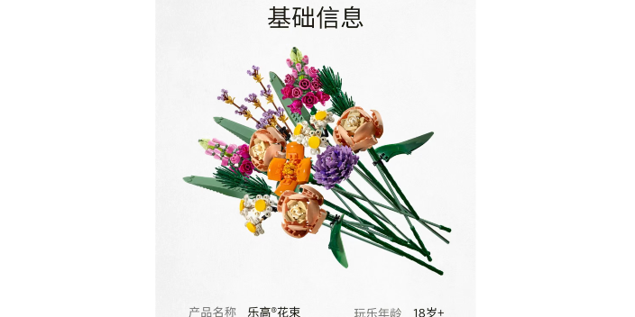 福建早教樂(lè)高花束推薦廠家
