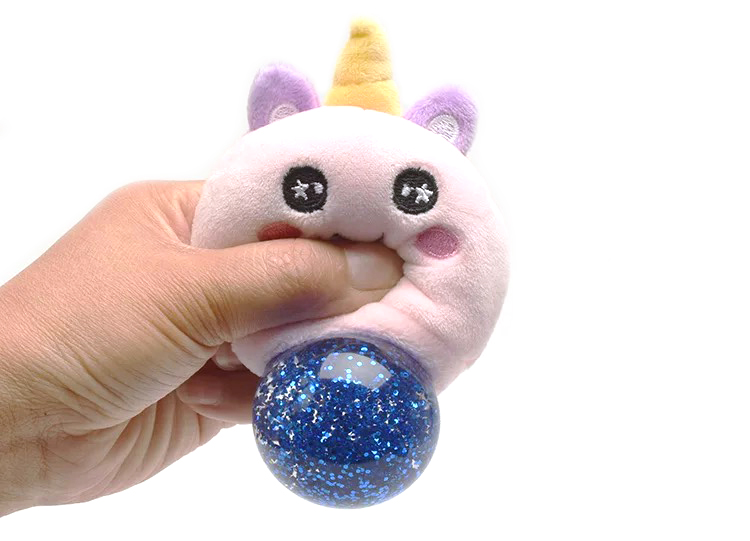 Unicorn squeeze jelly plush toy: a cute companion to relieve stress