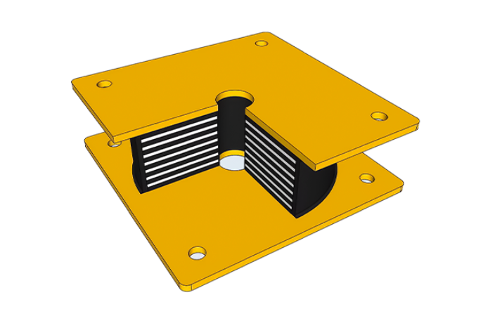 广东橡胶隔震支座制造商 浙江震防科技供应
