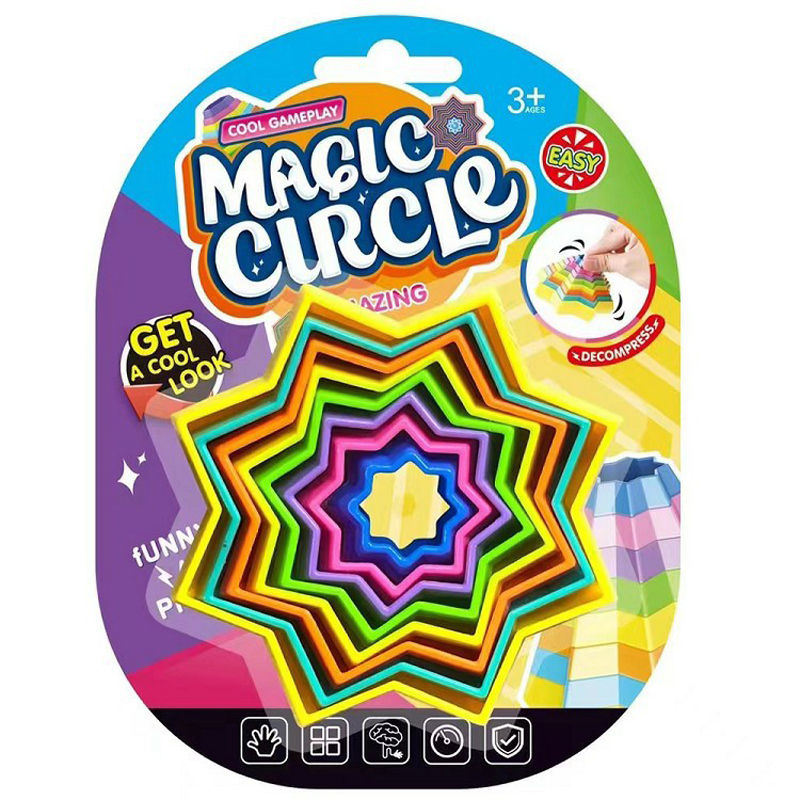 China Fidget Star Sensory Toys-3D Star Shaped Fidget Toys-Factory-Voning