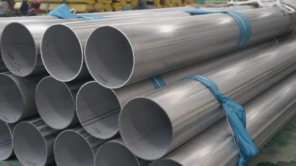 Stainless steel industrial pipe