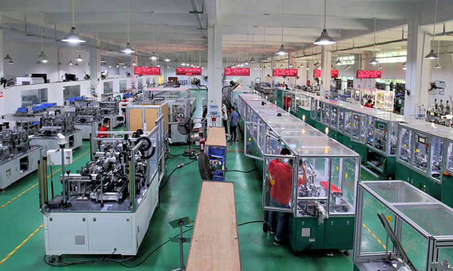 汽车排挡电机自动化设备 电机生产线 深圳市合力士机电设备供应;
