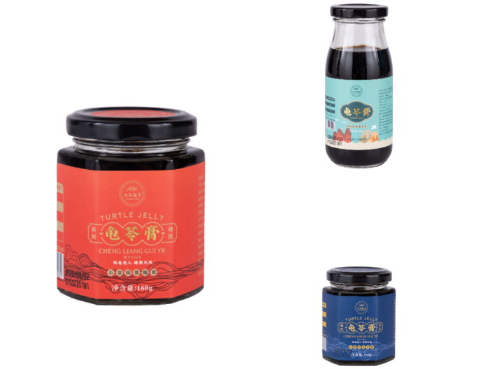 汕尾玻璃瓶裝龜苓膏正確吃法