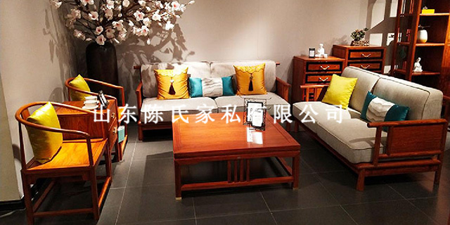 淄博新中式红木家具装修,红木家具