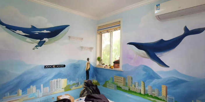 无锡工装墙体彩绘会设计 服务至上 上海艾乂文化传播供应