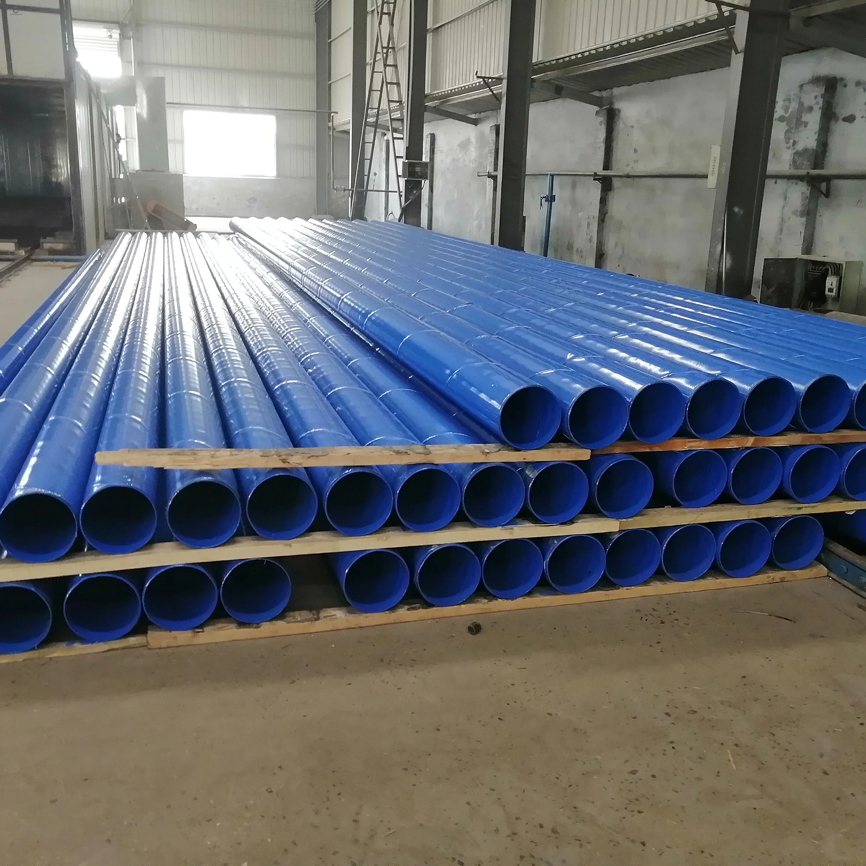 FBE coated steel pipessuppliermanufacturerexporterShenlong Pipe