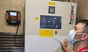 食品廠(chǎng)安裝的進(jìn)口臭氧裝置