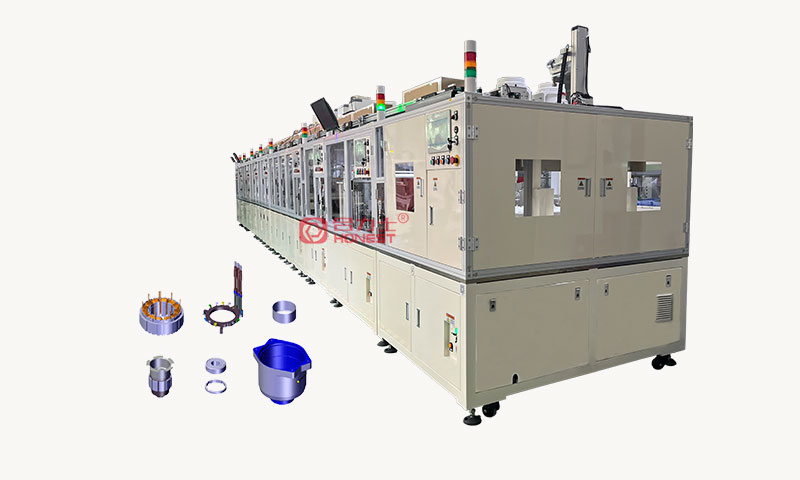 小型无刷电动机组装线
